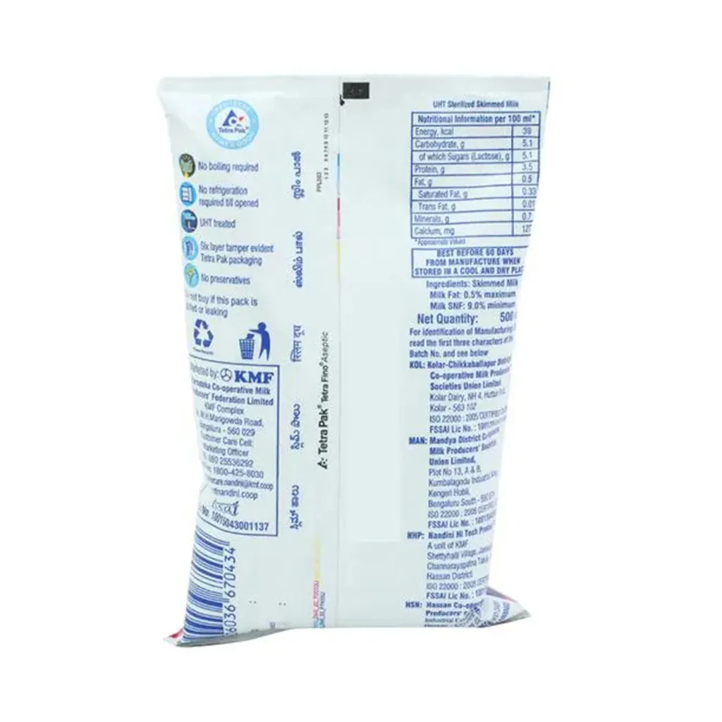 Nandini Good Life Slim Skimmed Milk 1