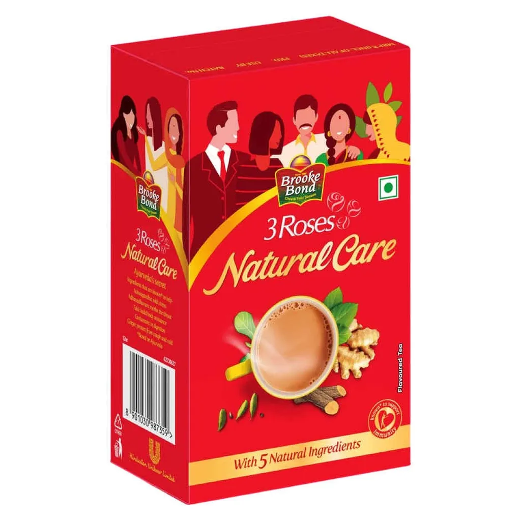 Brooke Bond 3 Roses Natural Care Tea 3