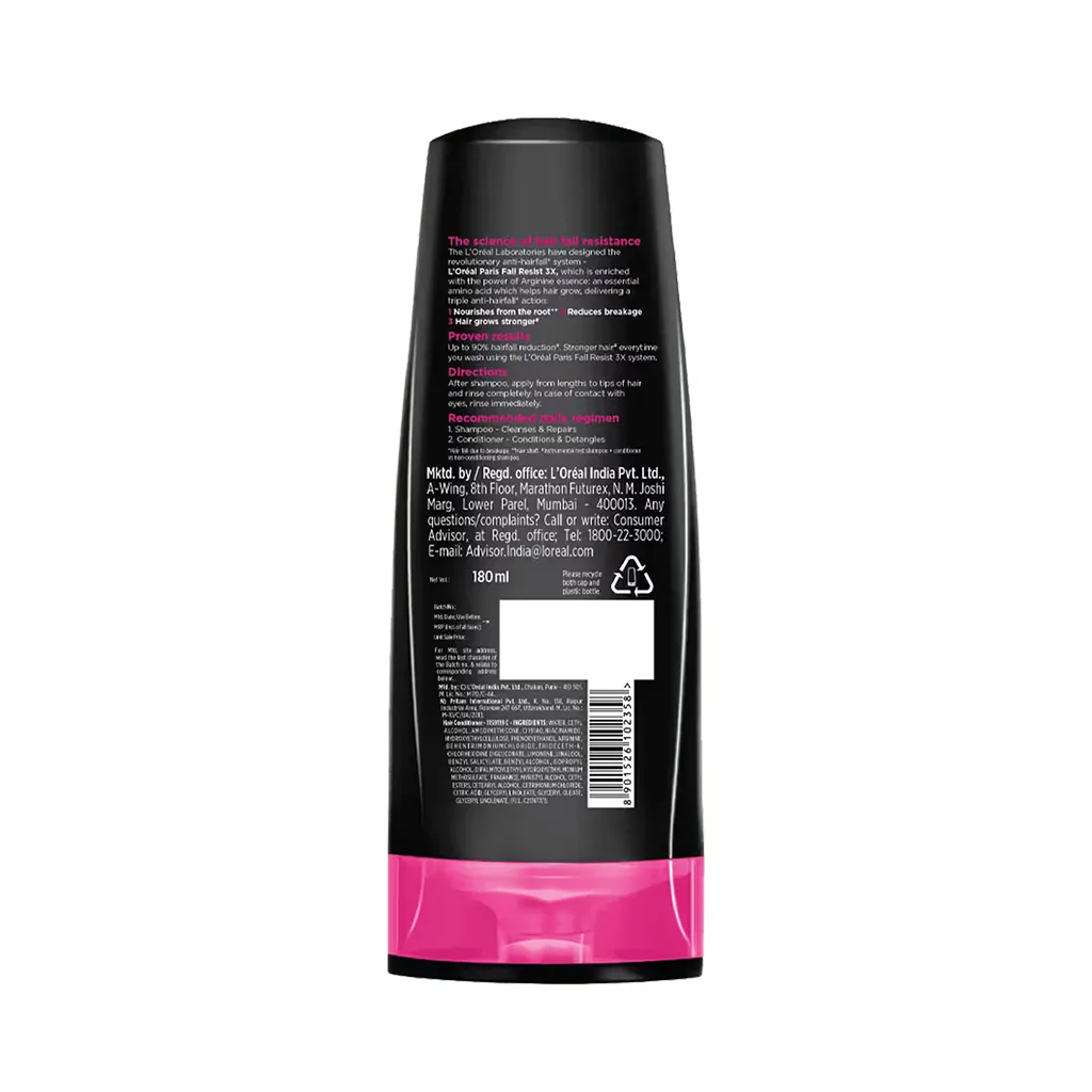 Loreal Paris 3X Hair Fall Resist Conditioner 1