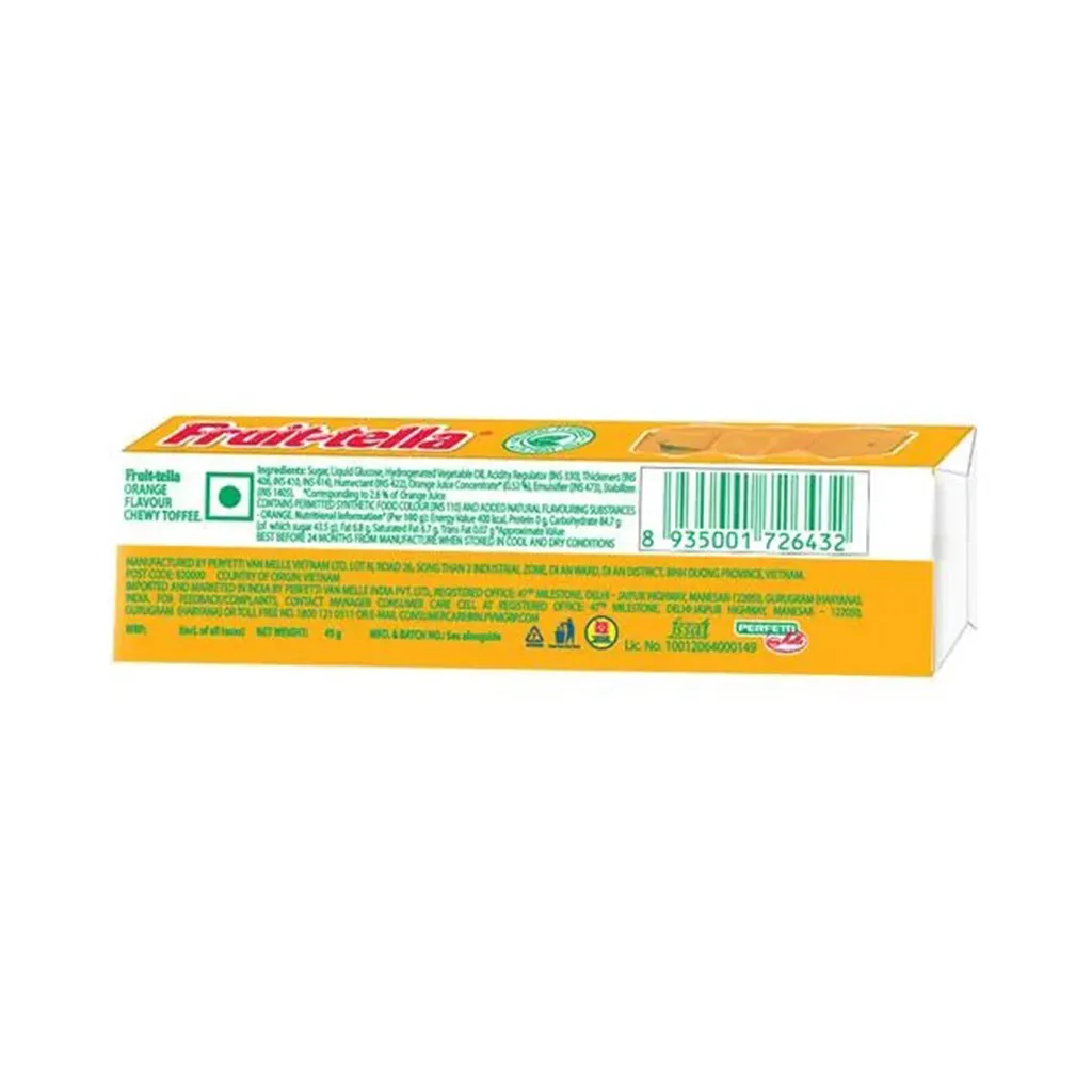 Fruit-Tella Orange 1