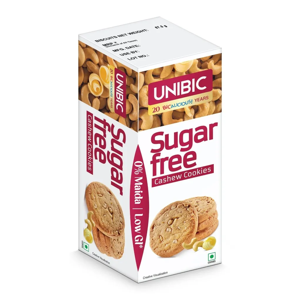 Unibic Sugar-Free Cashew Cookies 3