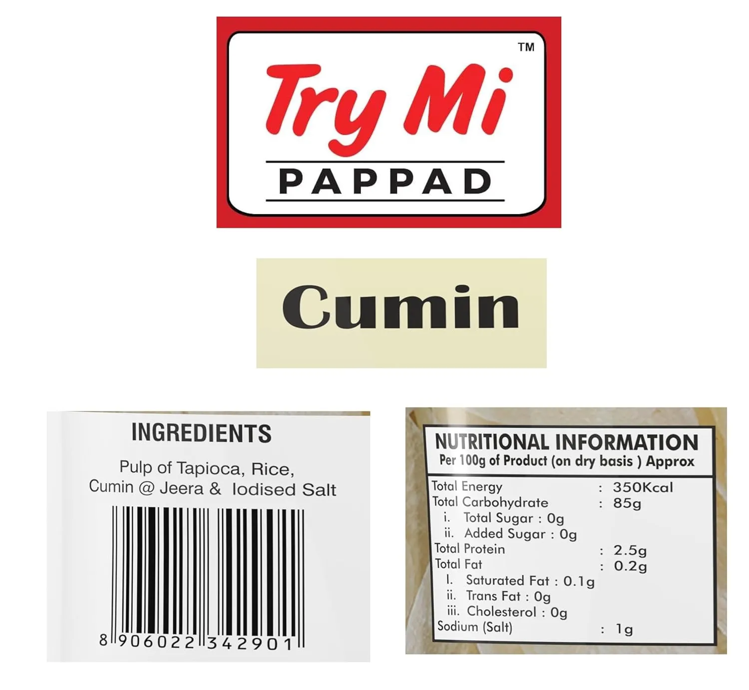 Try Mi Cumin Papad 2