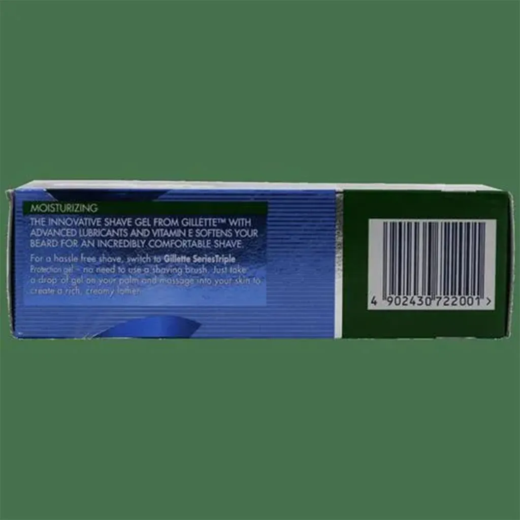Gillette Moisturizer Pre Shave Gel Tube 4