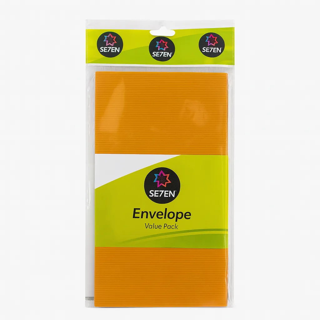 Seven Kraft Envelopes 1