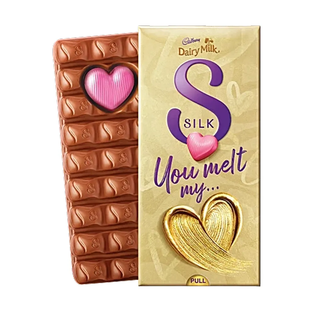 Cadbury Dairy Milk Silk Heart Blush Chocolate Bar