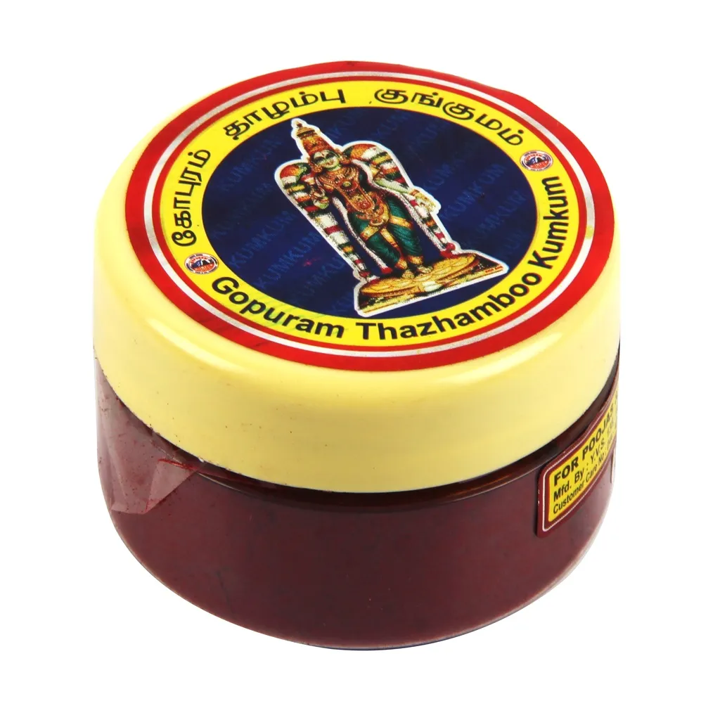 Gopuram Thazhamboo Kumkum Tin