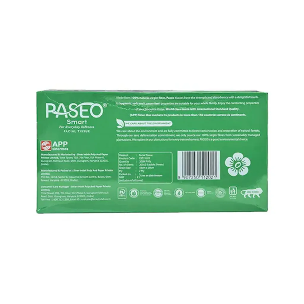 Paseo Smart Facial Tissue Sheets 1