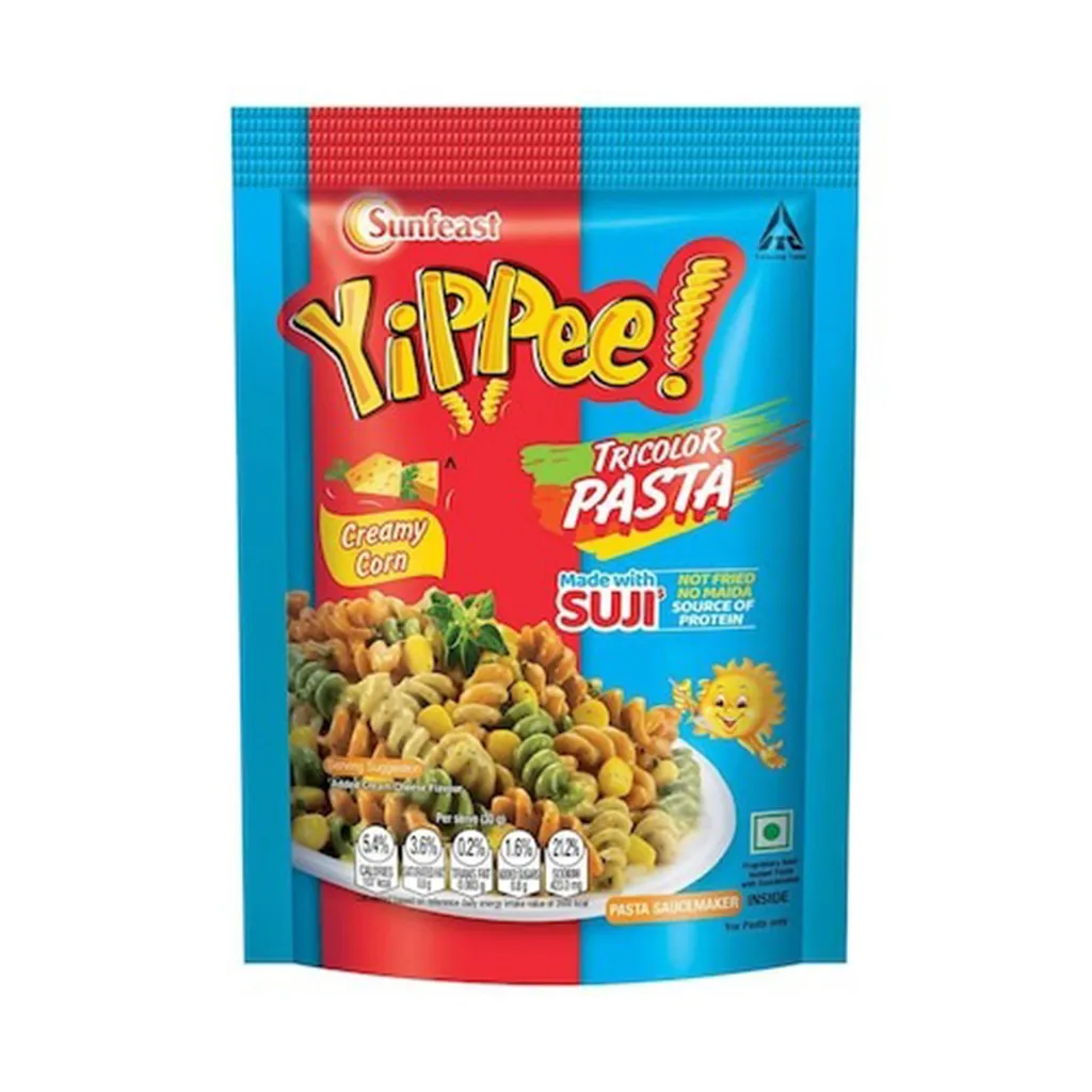 Yippee Tricolor Creamy Corn Pasta