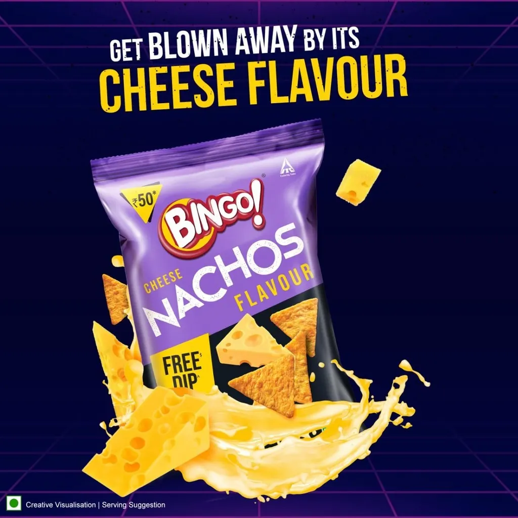 Bingo Cheesy Crunch Nachos 6