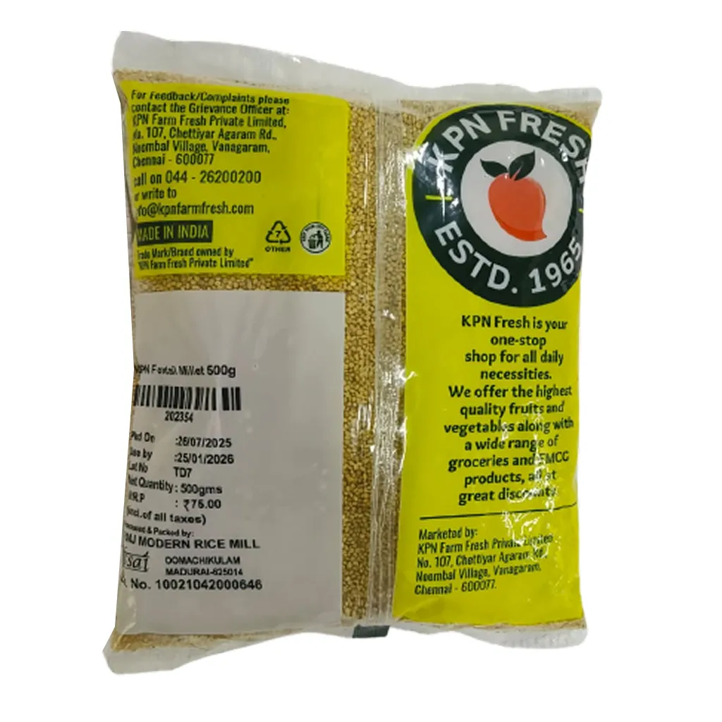 KPN Foxtail Millet 1