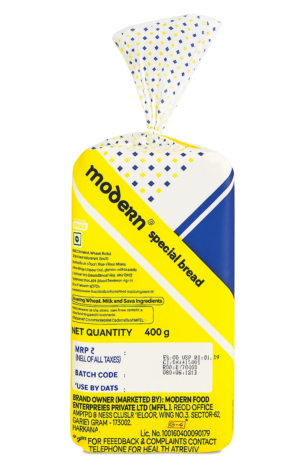 Modern Milk Special White Bread 1