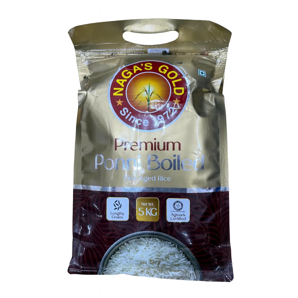 Naga's Gold Premium Ponni Boiled Rice