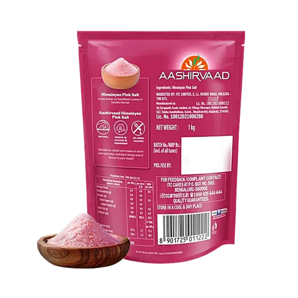 Aashirvaad Himalayan Pink Salt 1