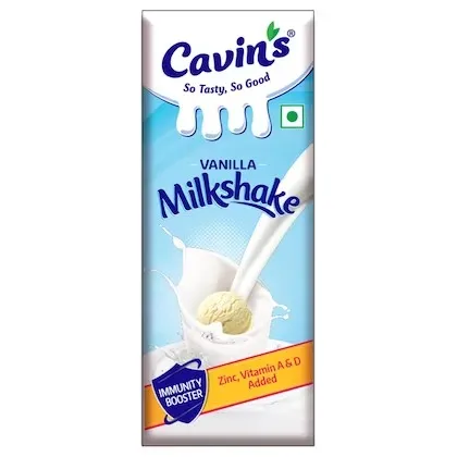 Cavin's Vanilla Milkshake