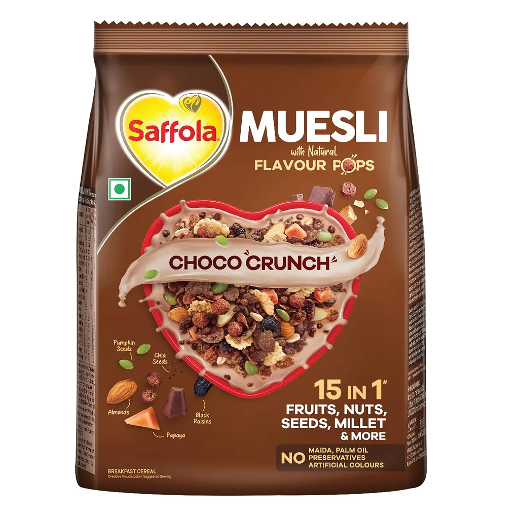 Saffola Choco Crunch Muesli