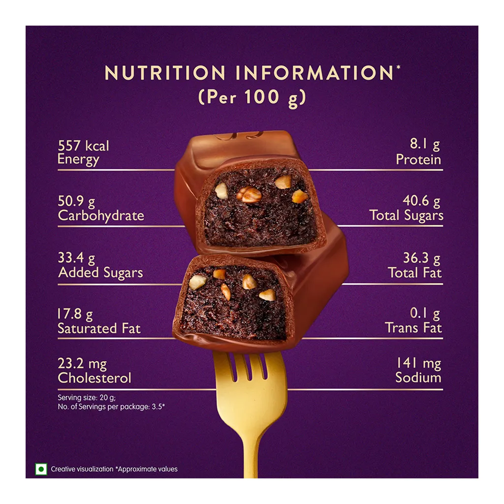 Cadbury Dairy Milk Desserts Walnut Brownie 3