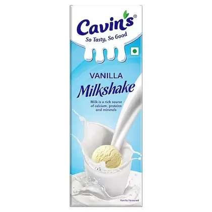 Cavin's Vanilla Milkshake