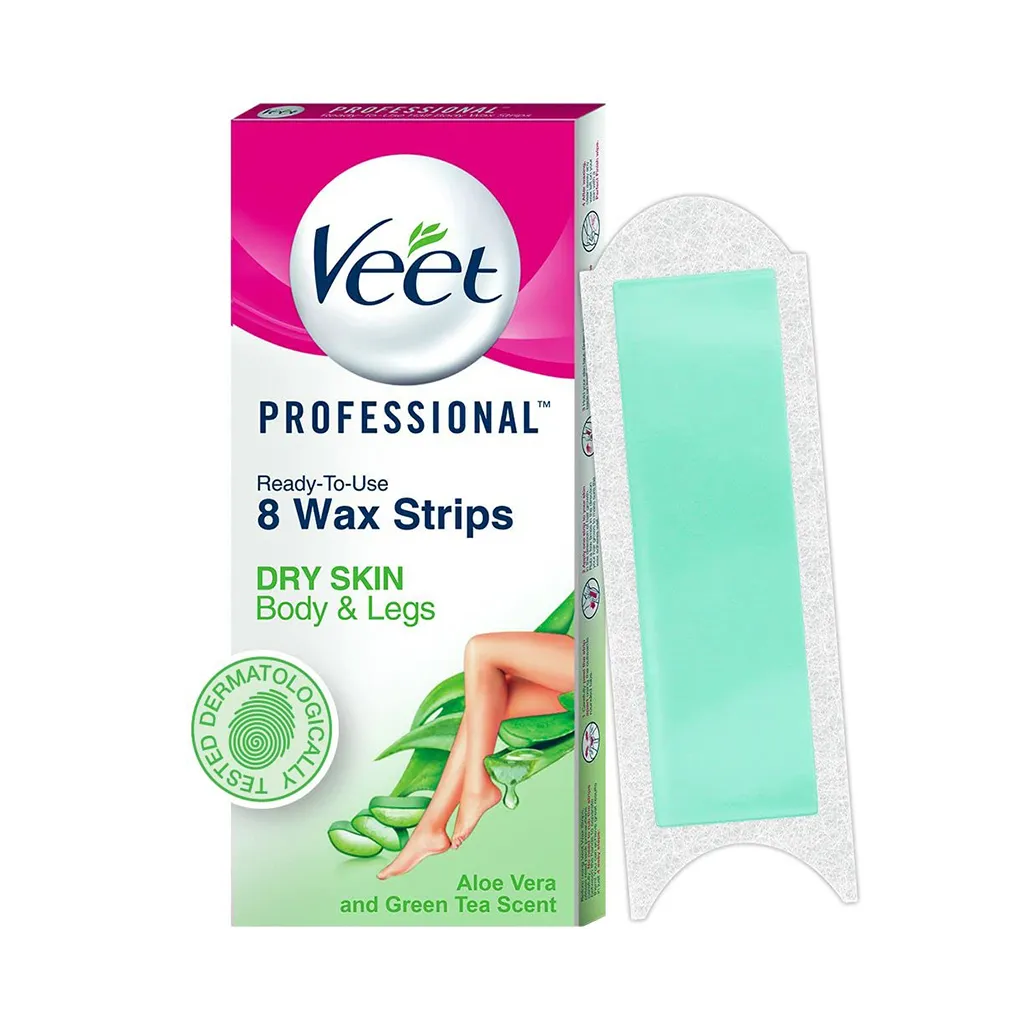 Veet Dry Skin Full Body Waxing Stips Kit
