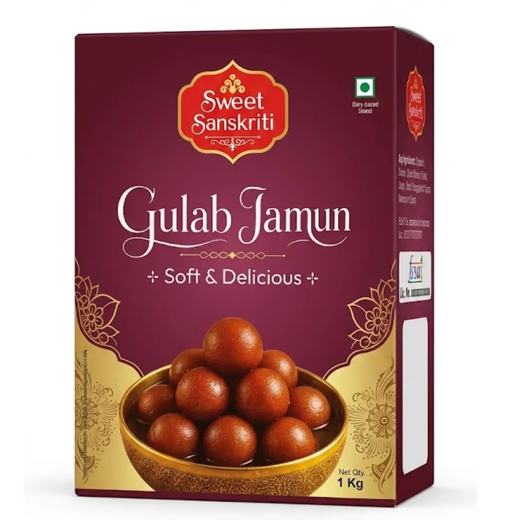 Sweet Sanskriti Gulab Jamun Tin
