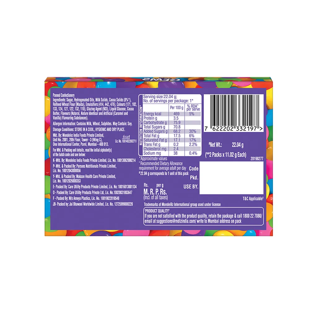 Cadbury Gems 1