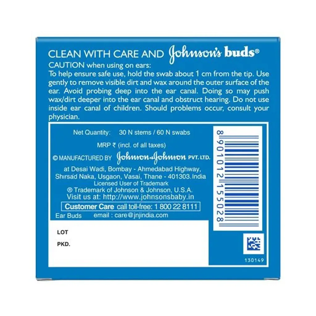 Johnson & Johnson Ear Buds 1