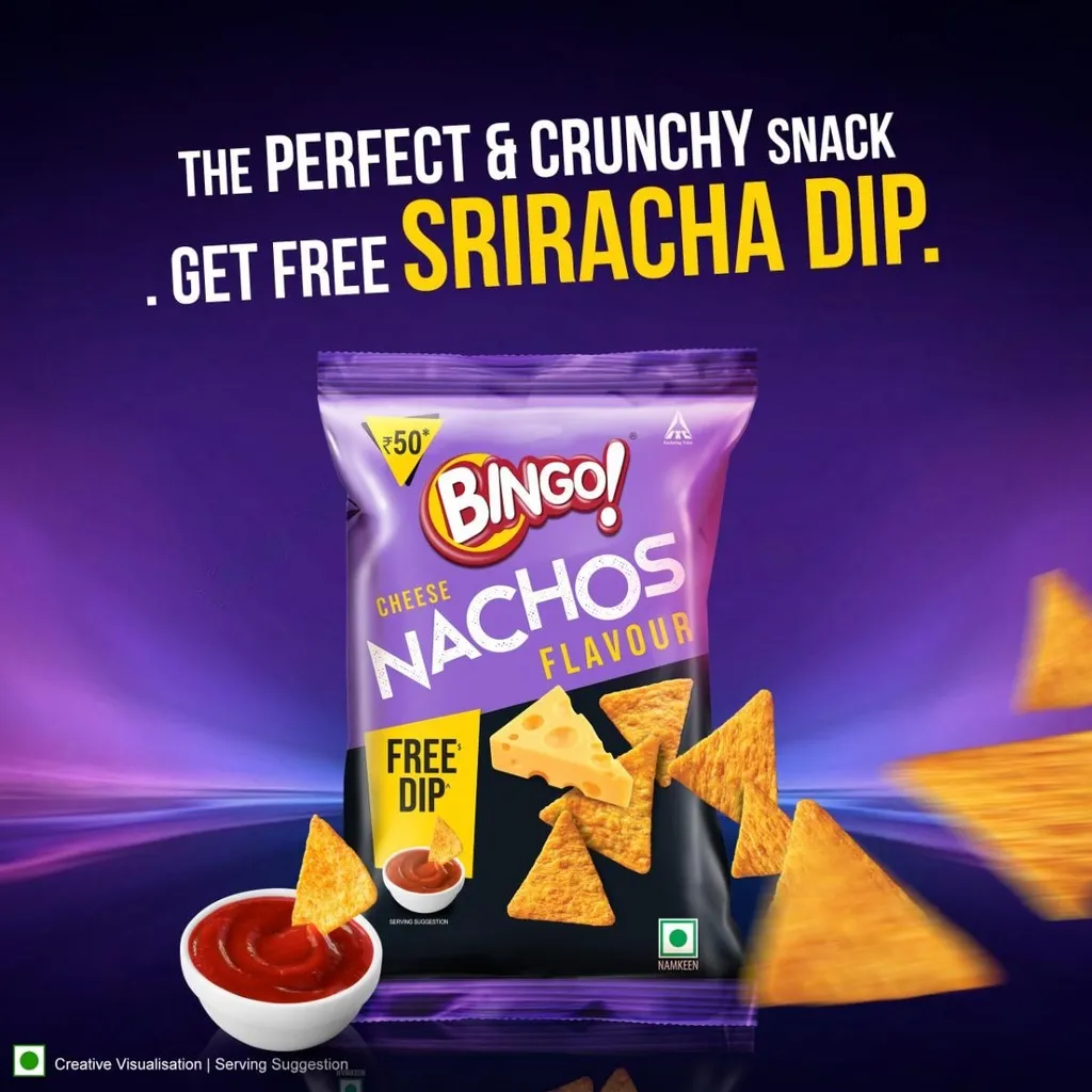 Bingo Cheesy Crunch Nachos 5