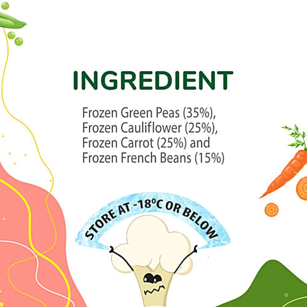 Farmland Mixed Vegetables Frozen Veg 2
