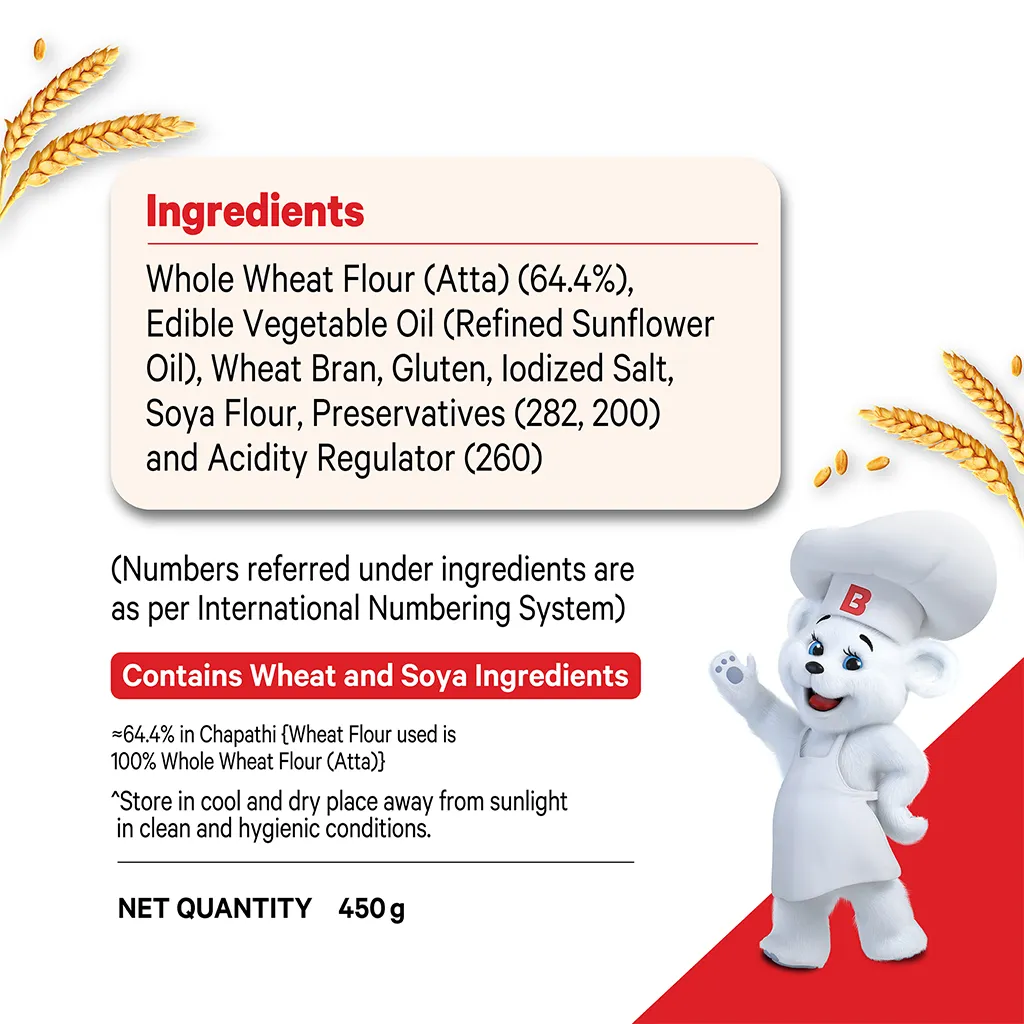 Modern Whole Wheat Chapathi 2