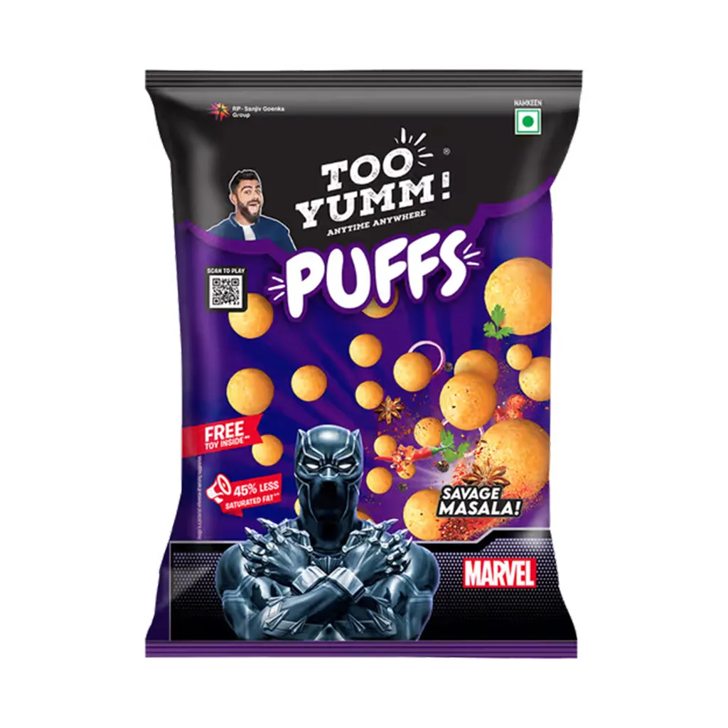 Too Yumm Marvels Puffs Savage Masala