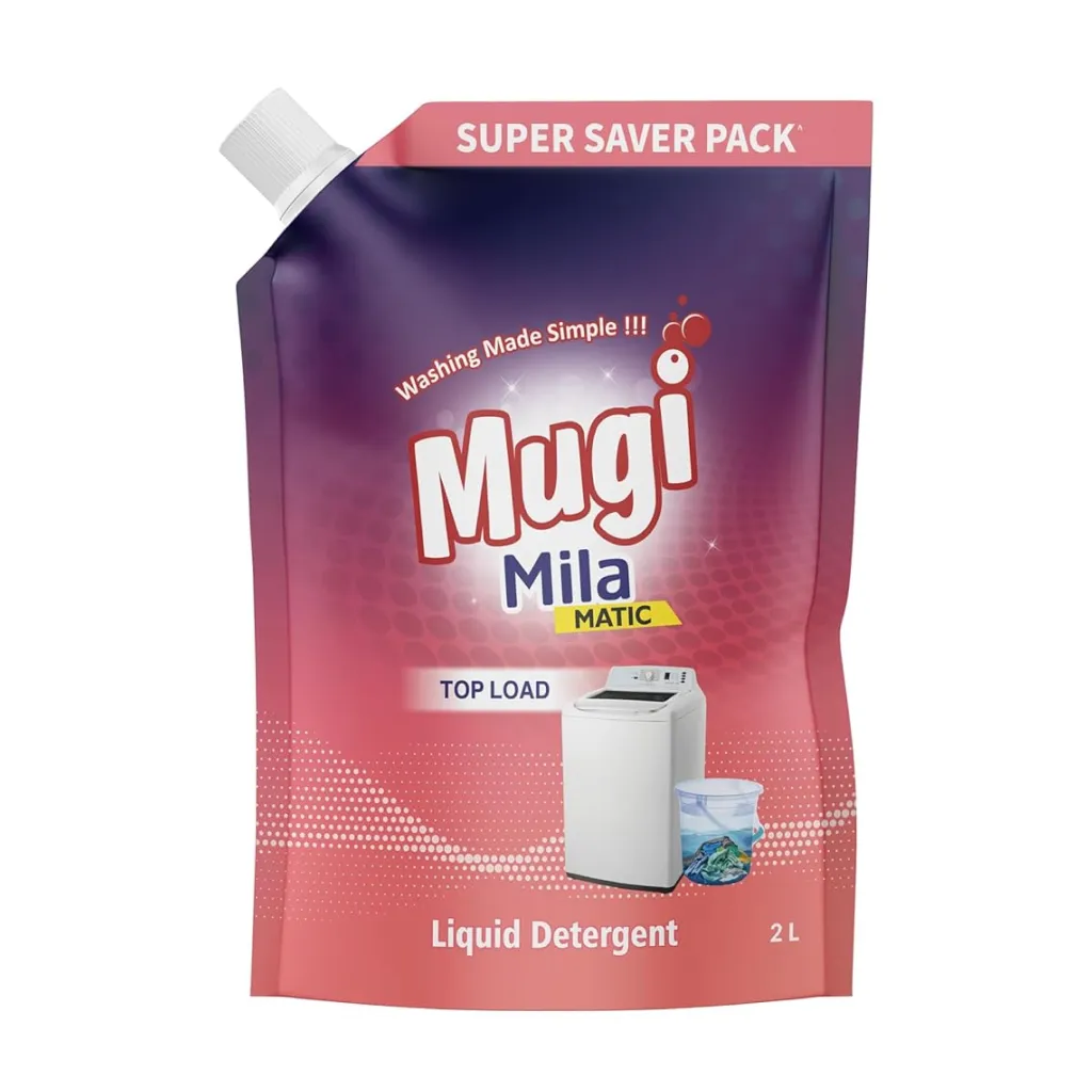 Mugi Mila Top Load Liquid Detergent Pouch
