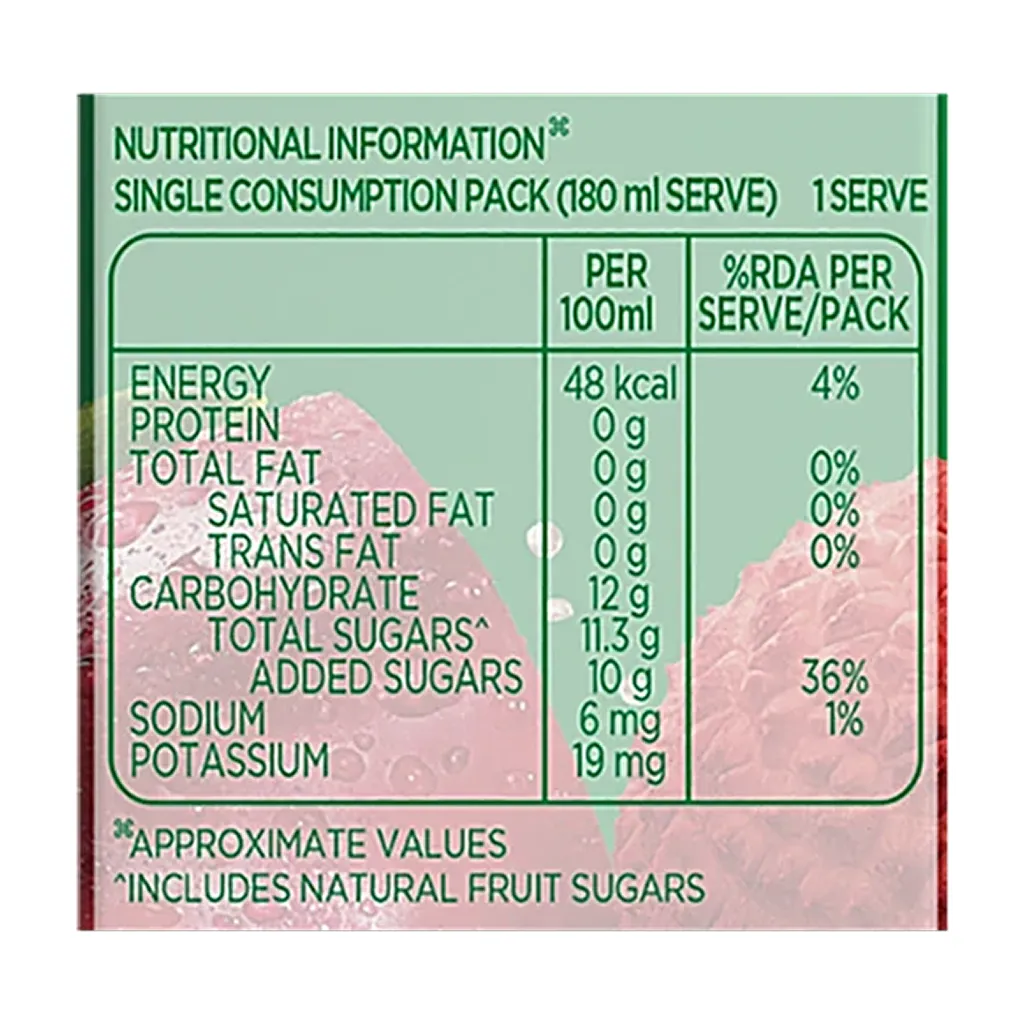 Tropicana Frutz Litchi Love Beverage 3