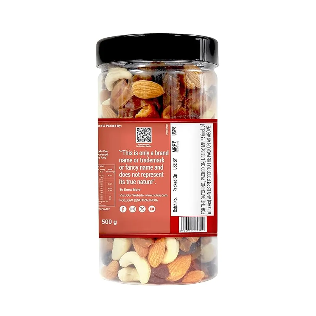 Nutraj Classic Premium Panchmeva (Trail Mix) Jar 1