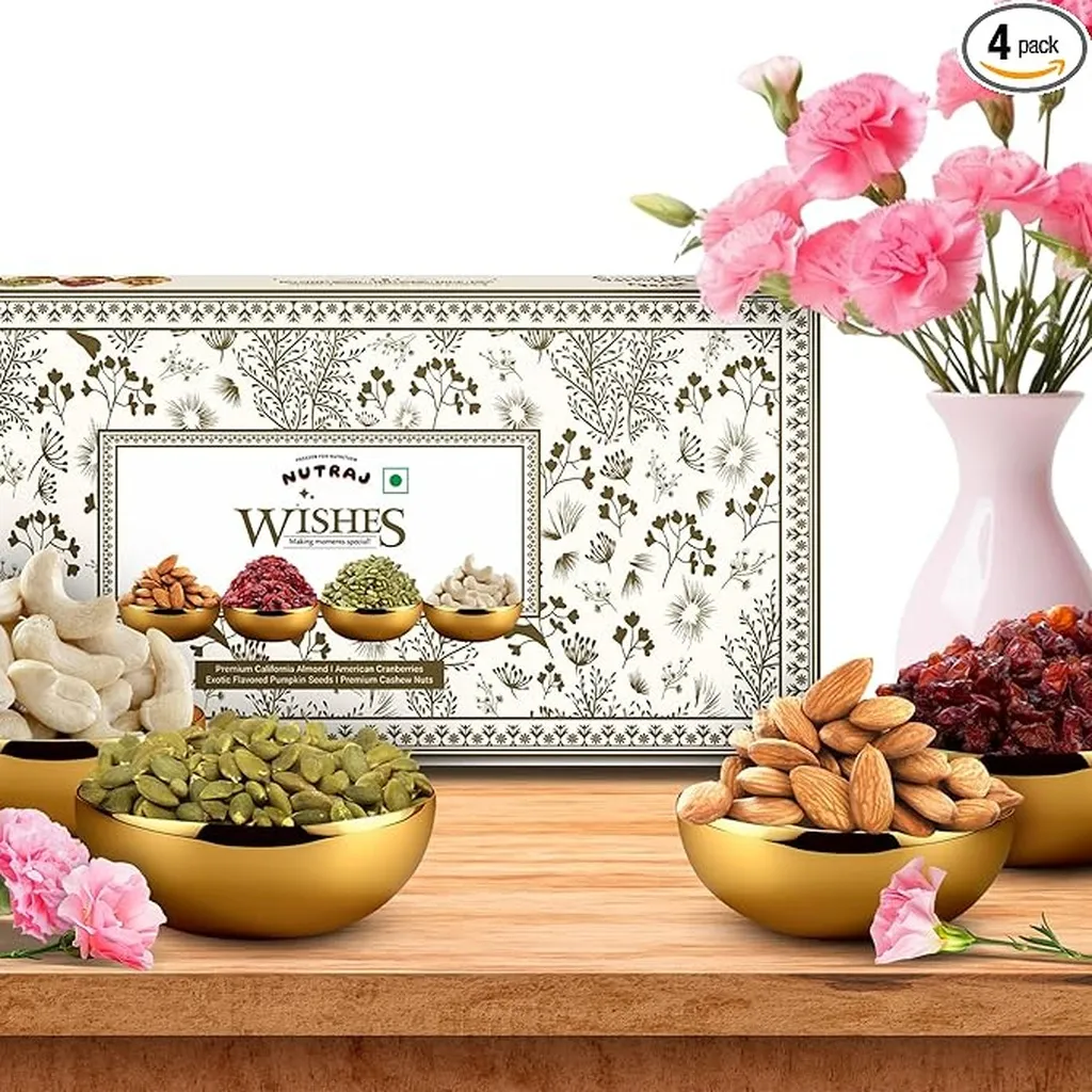 Nutraj Wishes Blooming Gold DF Gift Box