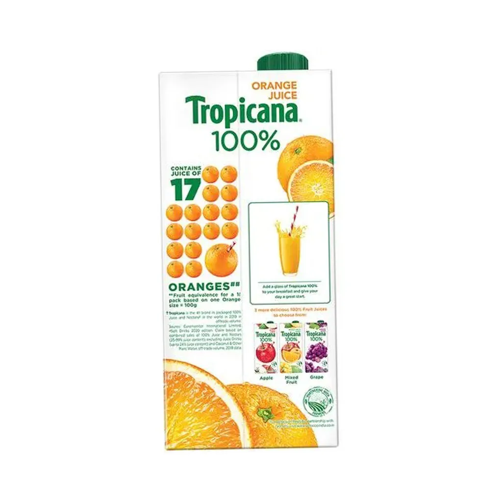 Tropicana 100% Orange Juice 1