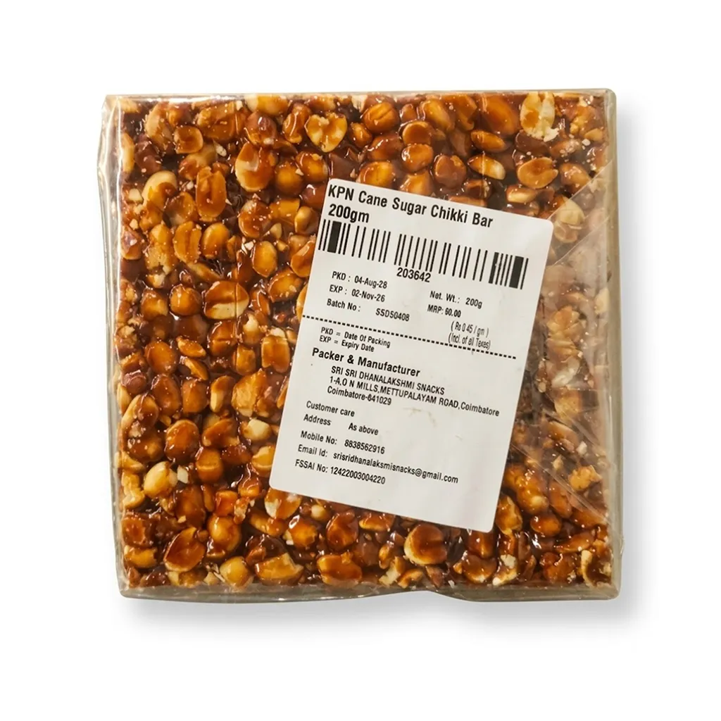 KPN Whole Chikki Bar