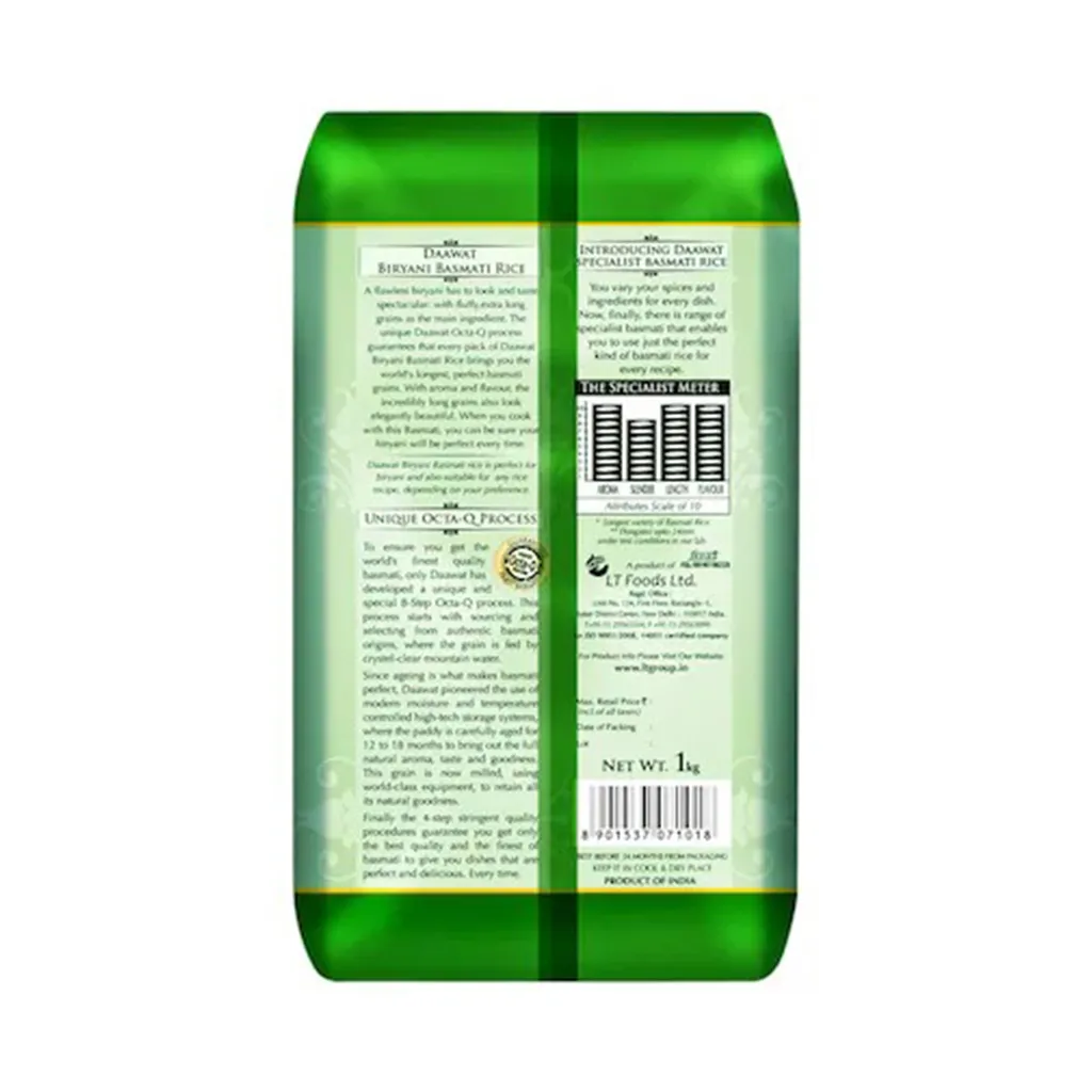 Daawat Biryani Basmati Rice 1