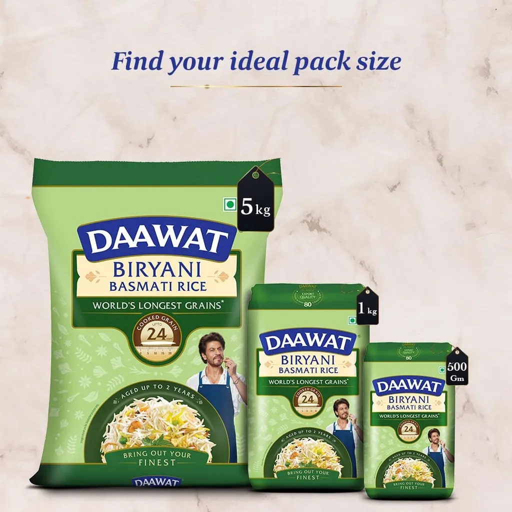 Daawat Biryani Basmati Rice 6