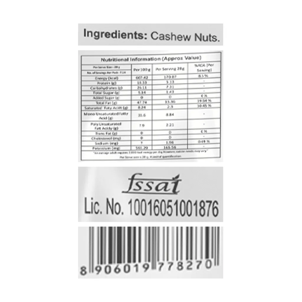 Nutraj Classic Cashews Pouch 2