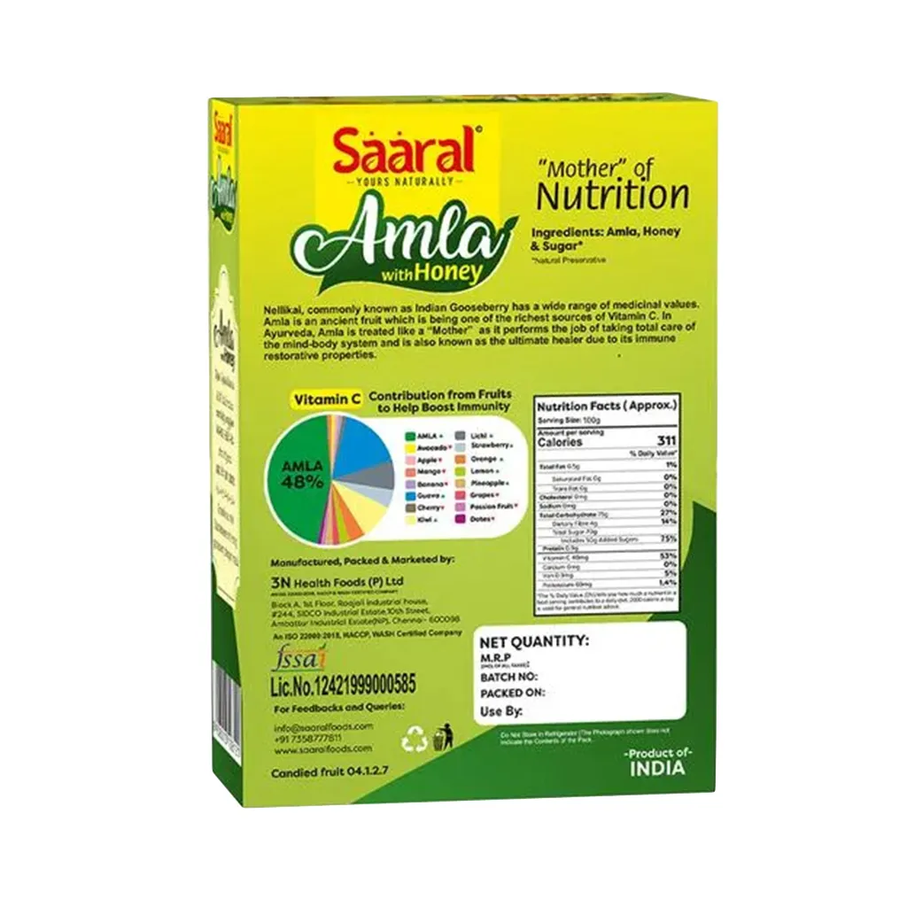 Saaral Amla With Honey - 6 pc 1
