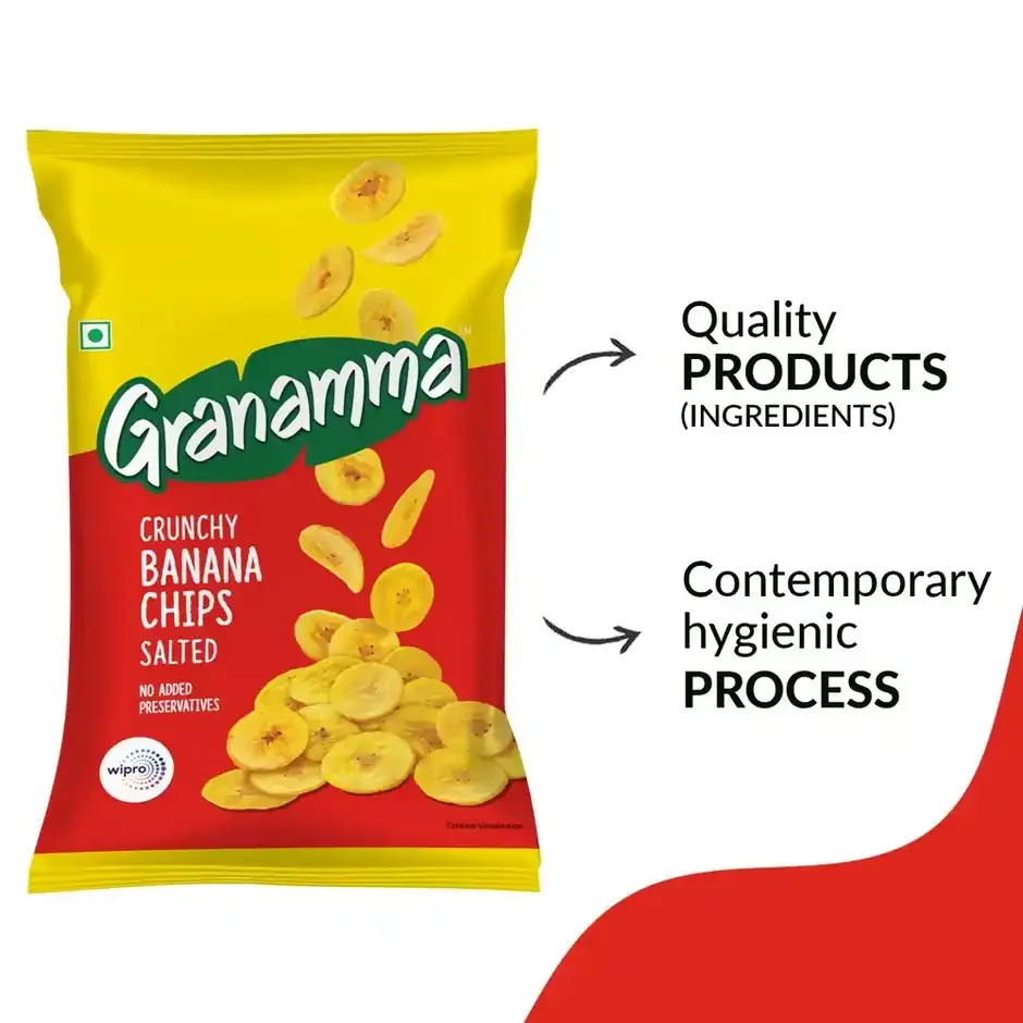 Granamma Banana Chips Salted 4