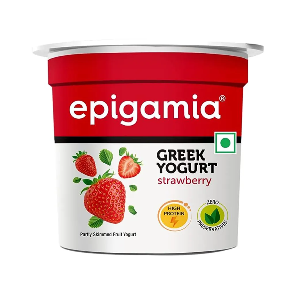Epigamia Strawberry Greek Yogurt