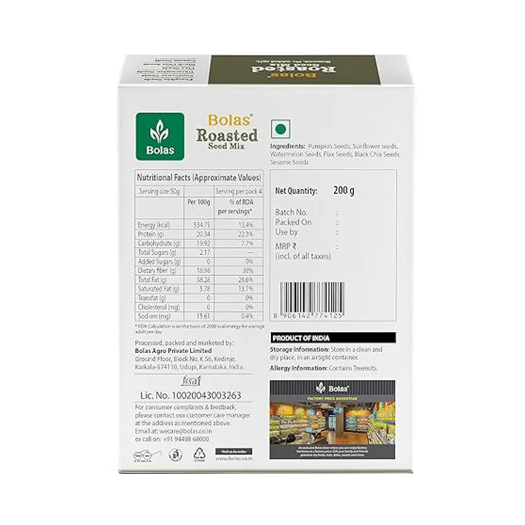 Bolas Roasted Seeds Mix 1