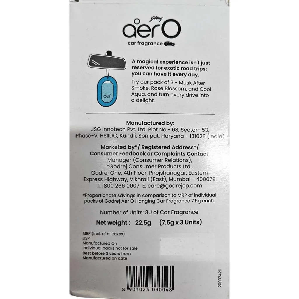 Godrej Aer Assorted Hanging Fresheners 6