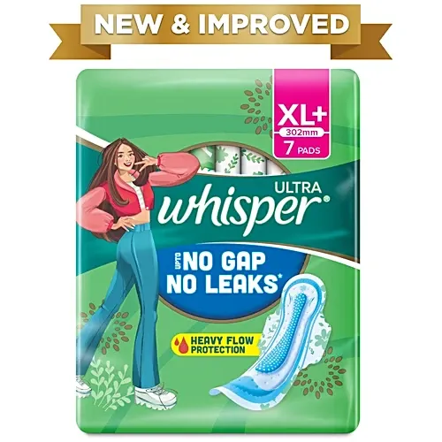 Whisper Ultra Clean Xl+ Sanitary Pads 4