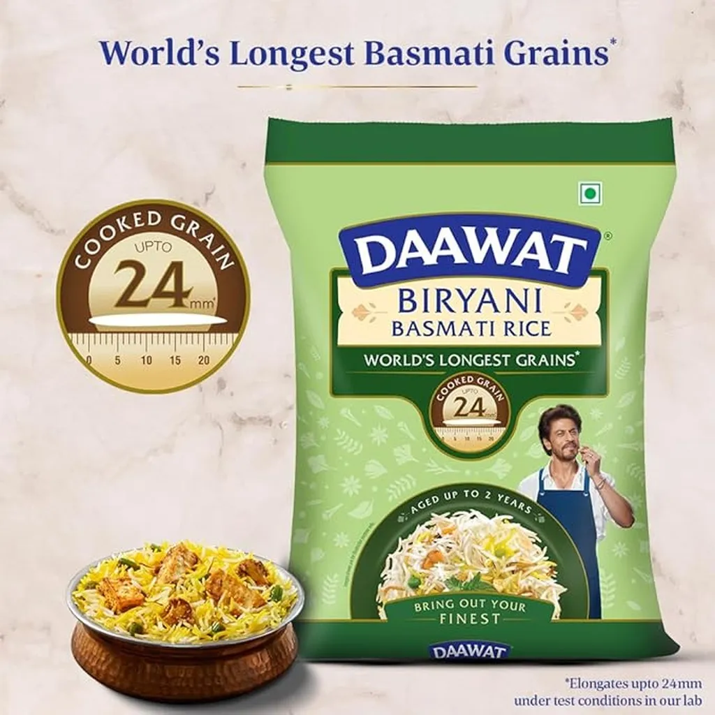 Daawat Biryani Basmati Rice 4