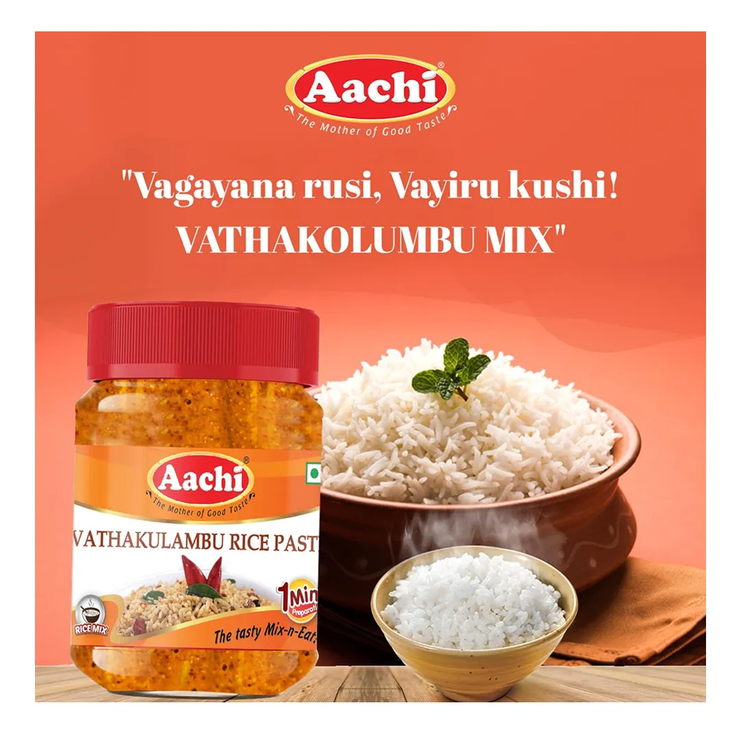 Aachi Vathakulambu Rice Paste 3