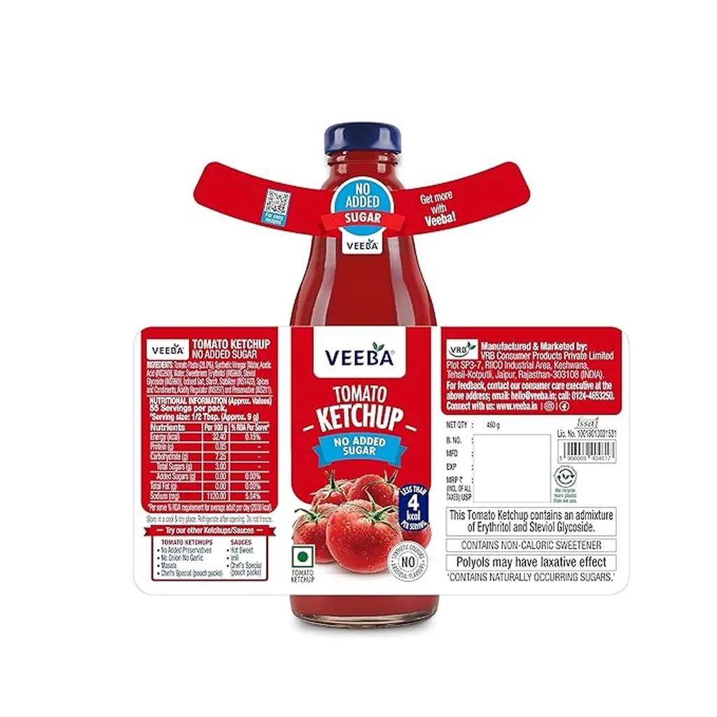 Veeba Smart Classic Tomato Ketchup 2