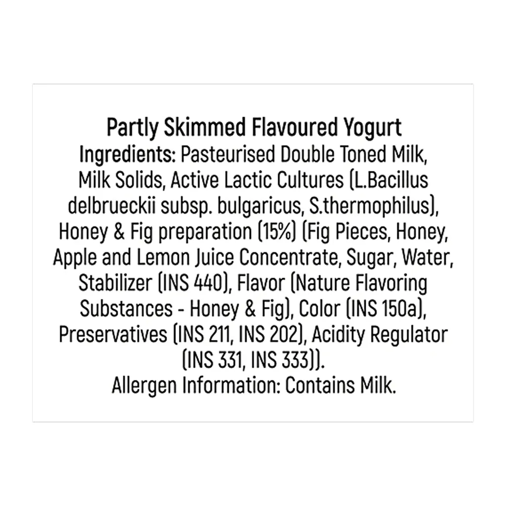 Milky Mist Greek Yoghurt Honey And Fig 2