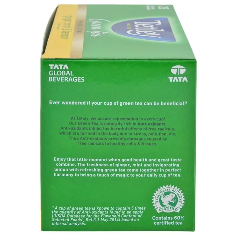 Tetley Ginger Mint & Lemon Green Tea 6