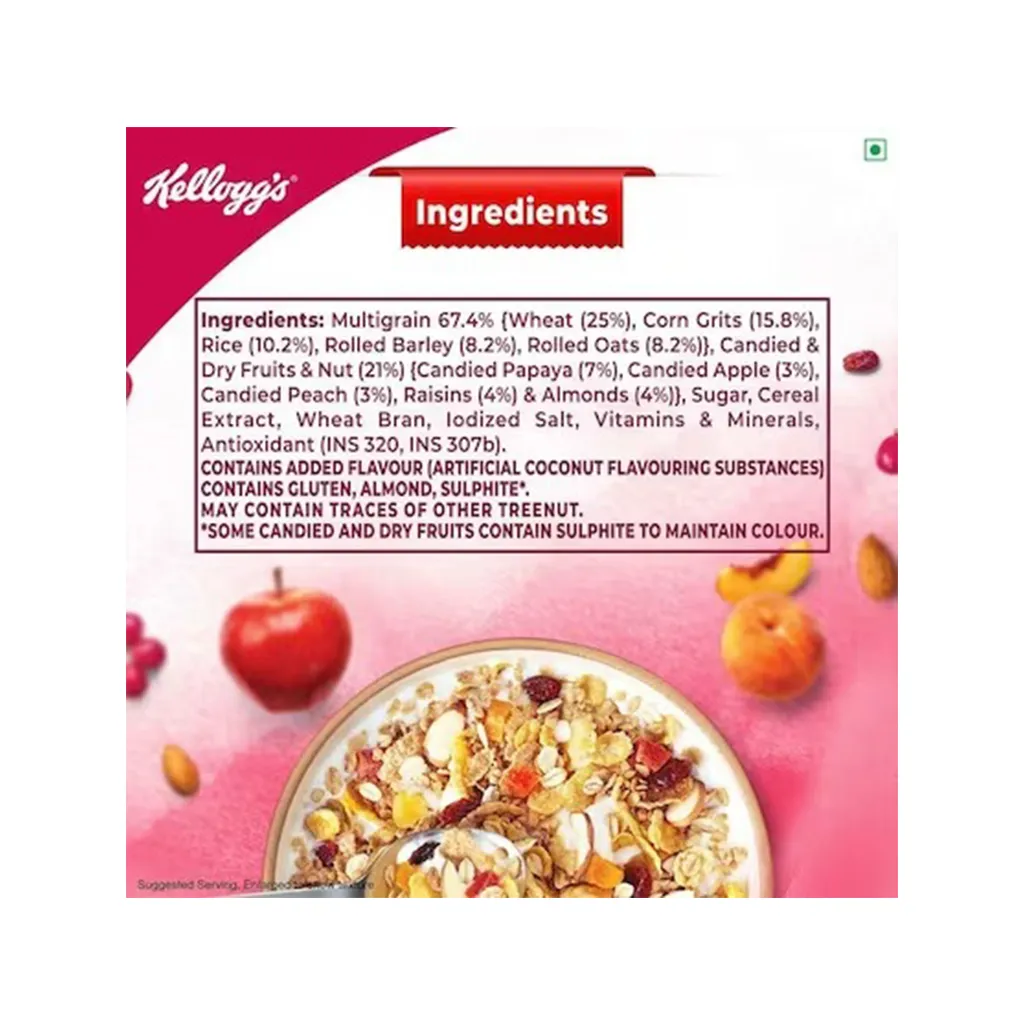 Kellogg's Crunchy Fruit & Nut Muesli 3